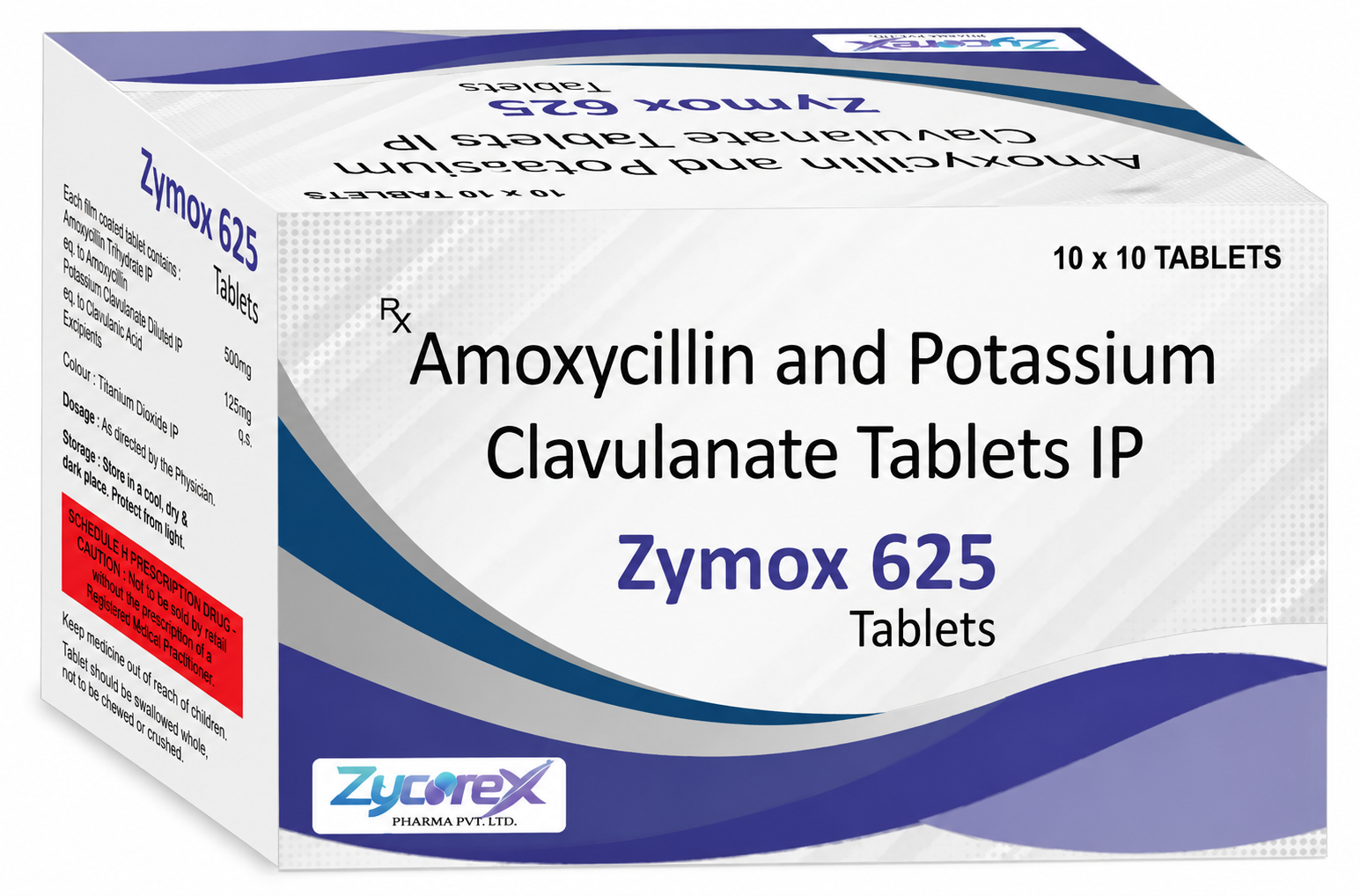 Zymox 625 Tablet Box